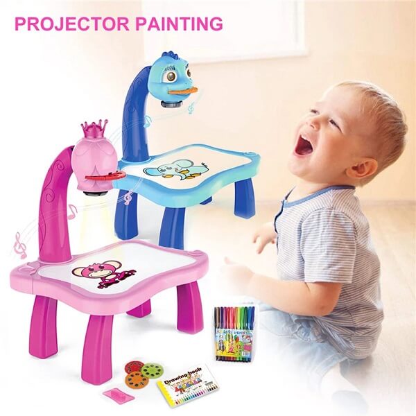 Mesa de dibujo con proyector para niños “Projection Painting